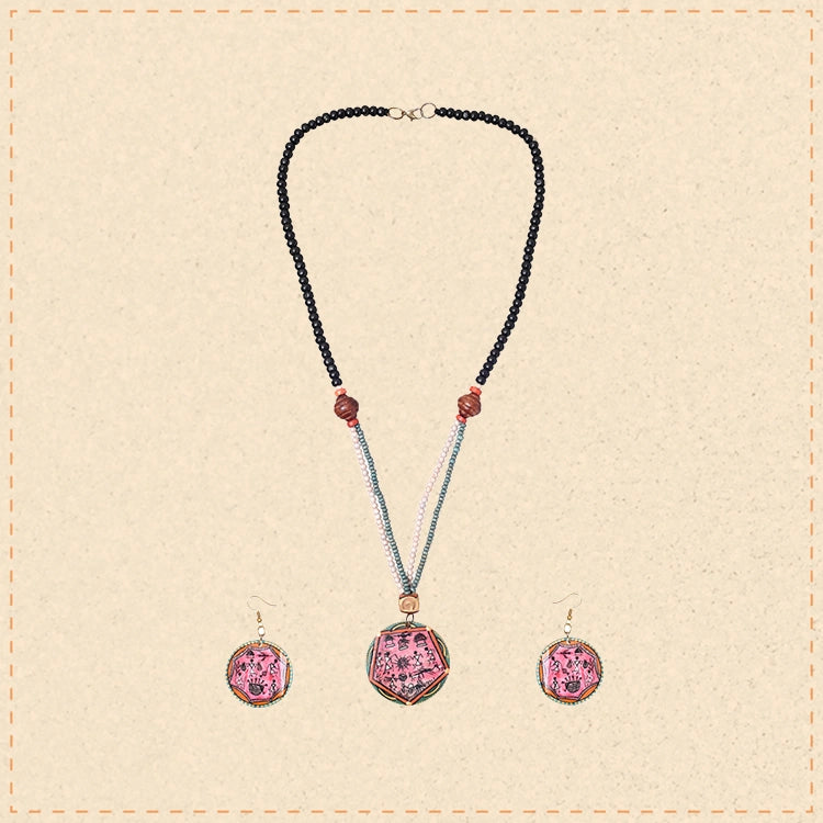 Ola Ethnic Charm Jewelry Set