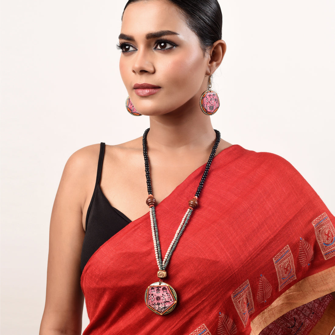 Ola Ethnic Charm Jewelry Set