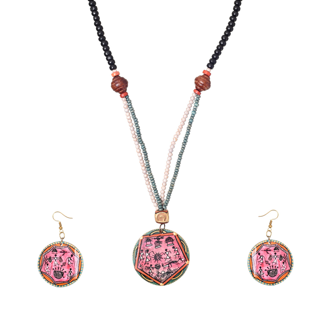 Ola Ethnic Charm Jewelry Set