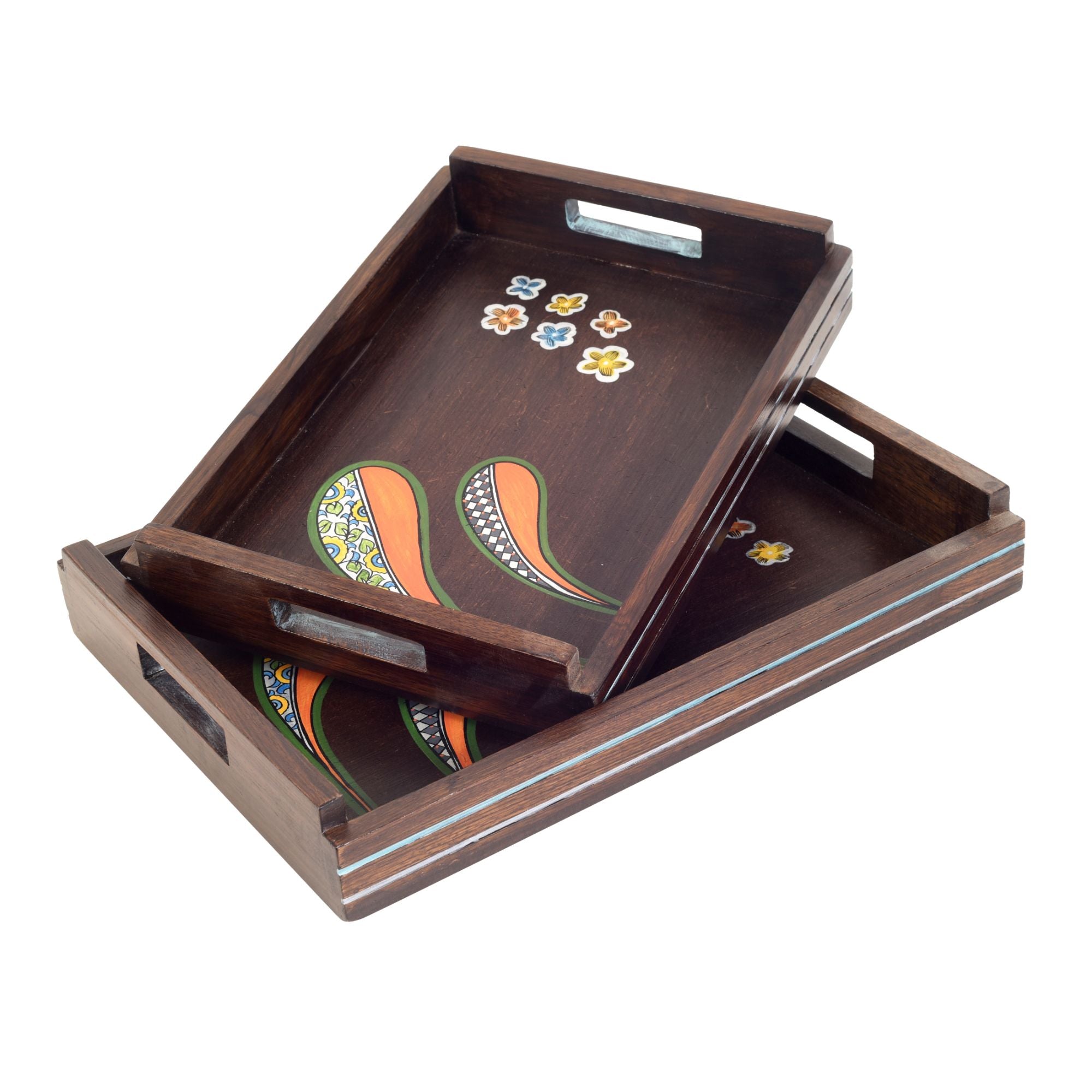 Blooming Leaves Serving Trays S02