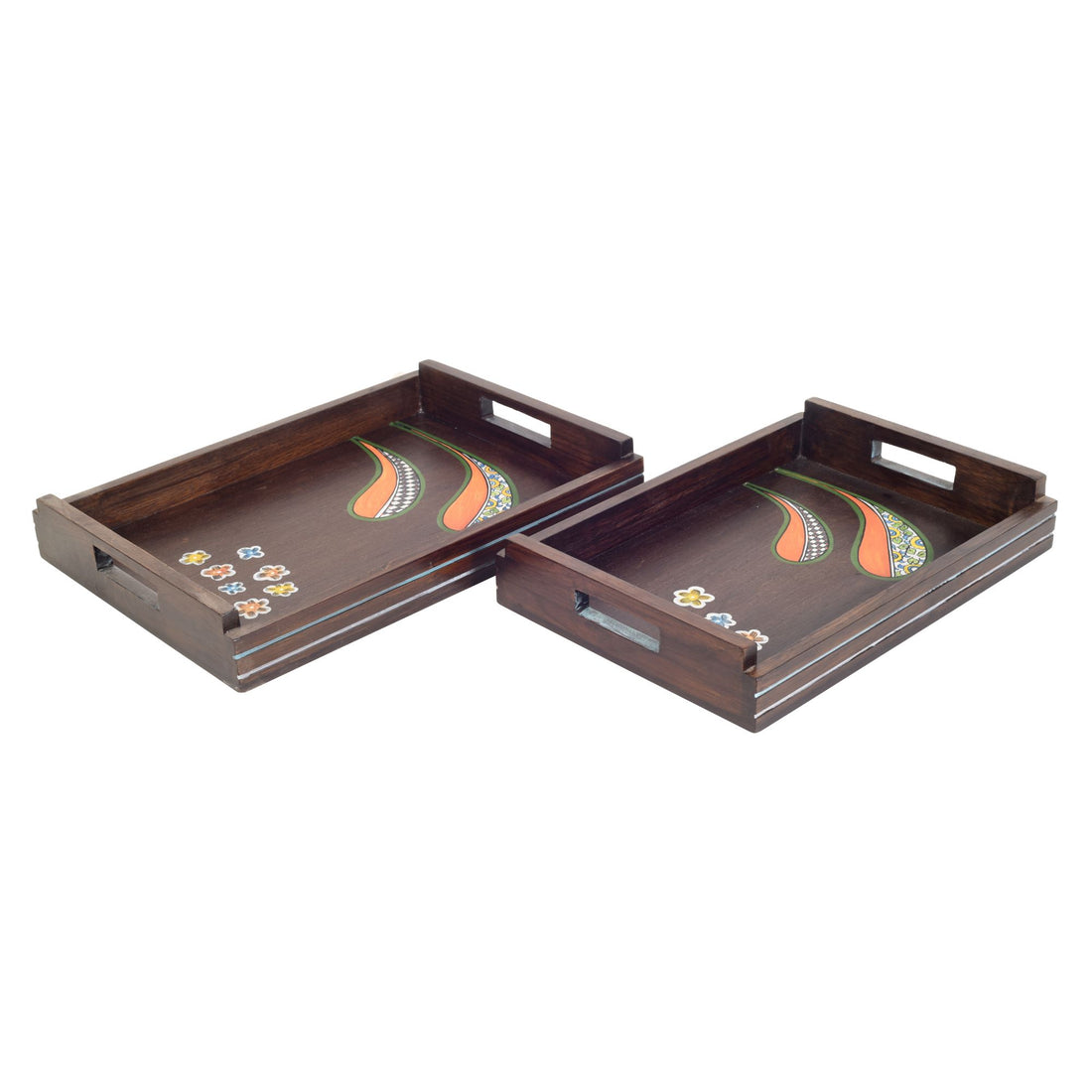 Blooming Leaves Serving Trays S02
