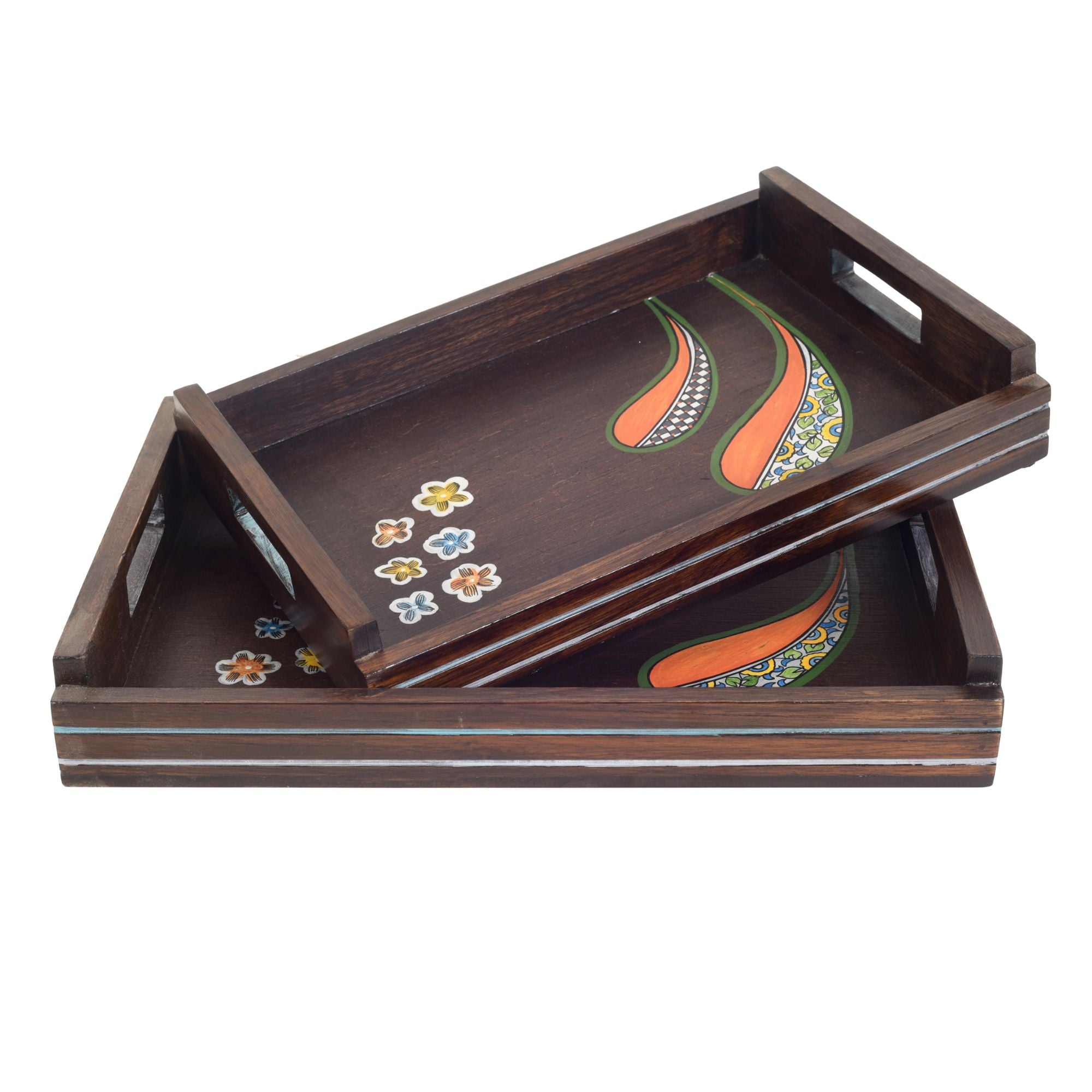 Blooming Leaves Serving Trays S02