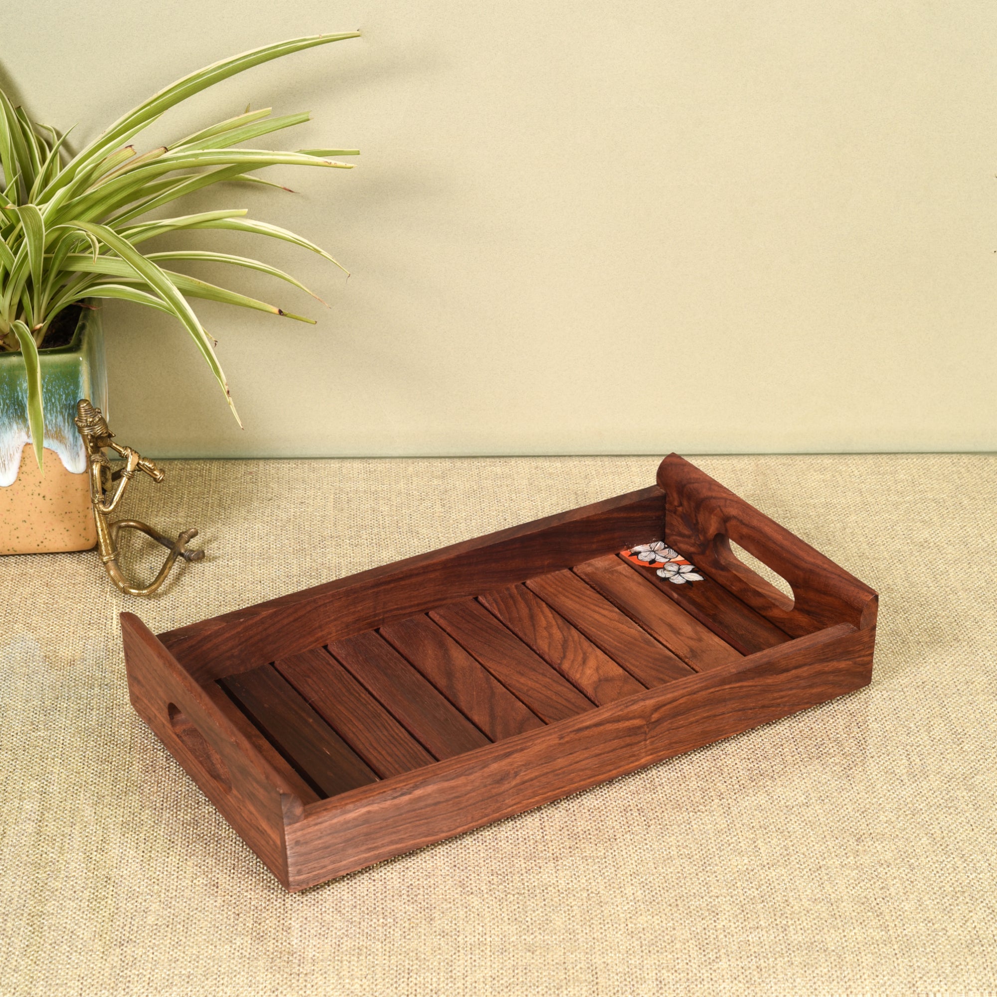 Timeless Elegance Rosewood Tray