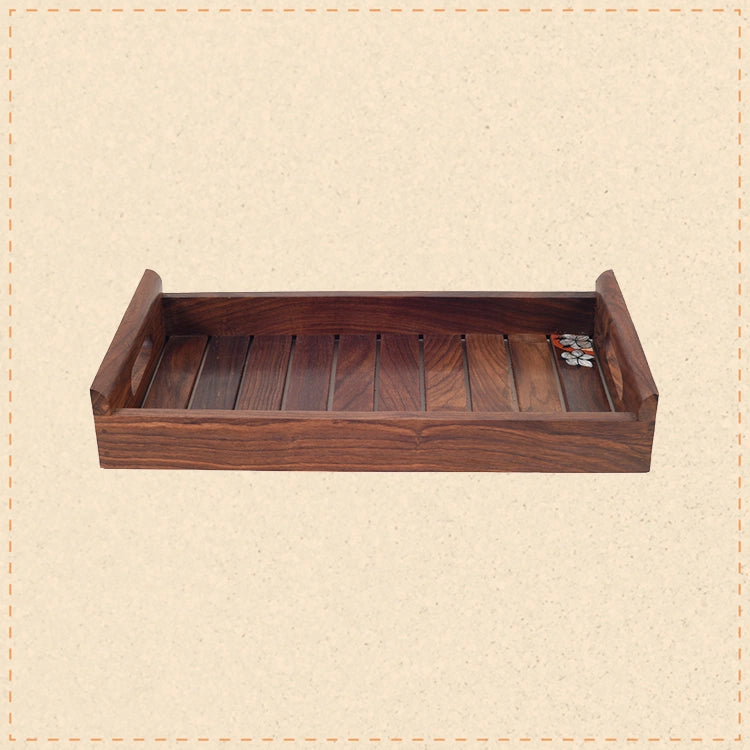 Timeless Elegance Rosewood Tray
