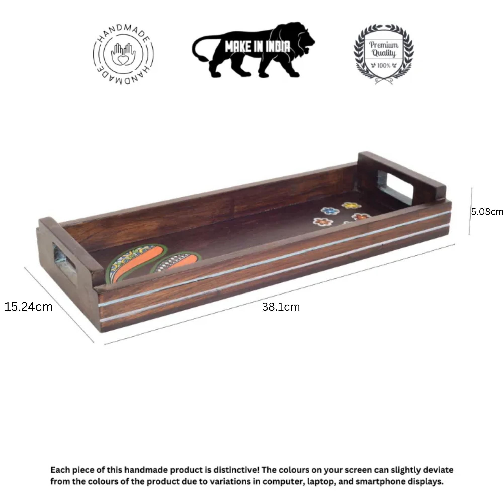 Blooming Leaves Serving Tray