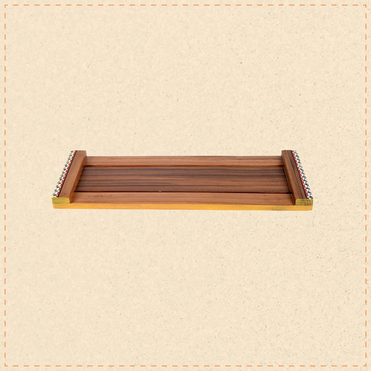 Artisanal Mosiac Wooden Tray