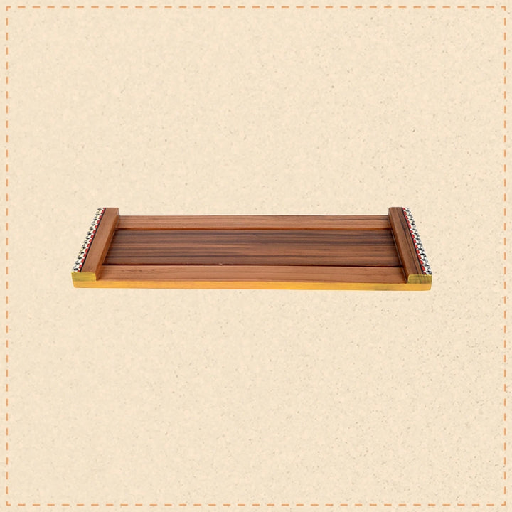Artisanal Mosiac Wooden Tray
