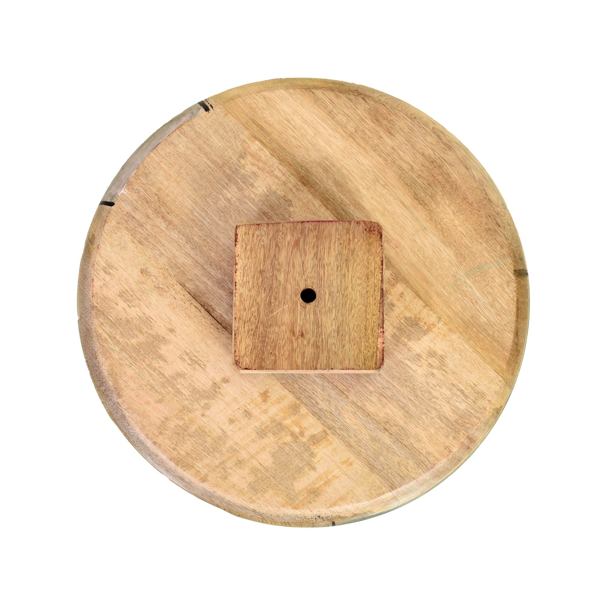 Kapila Handcrafted Wooden 360� Revolving Tray Decorative Rotating Platter for Dining Table and Kitchen