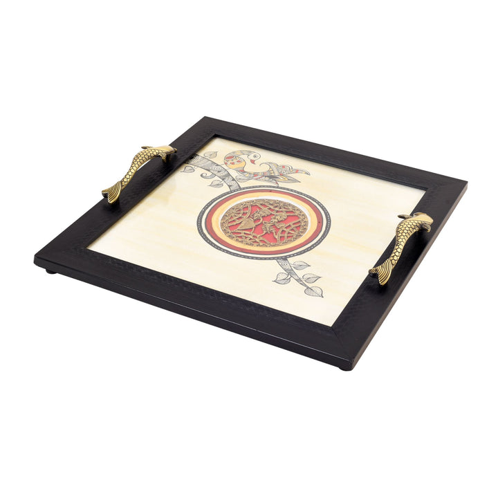 Artisan's Harmony Handcrafted Tray