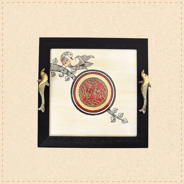 Artisan's Harmony Handcrafted Tray