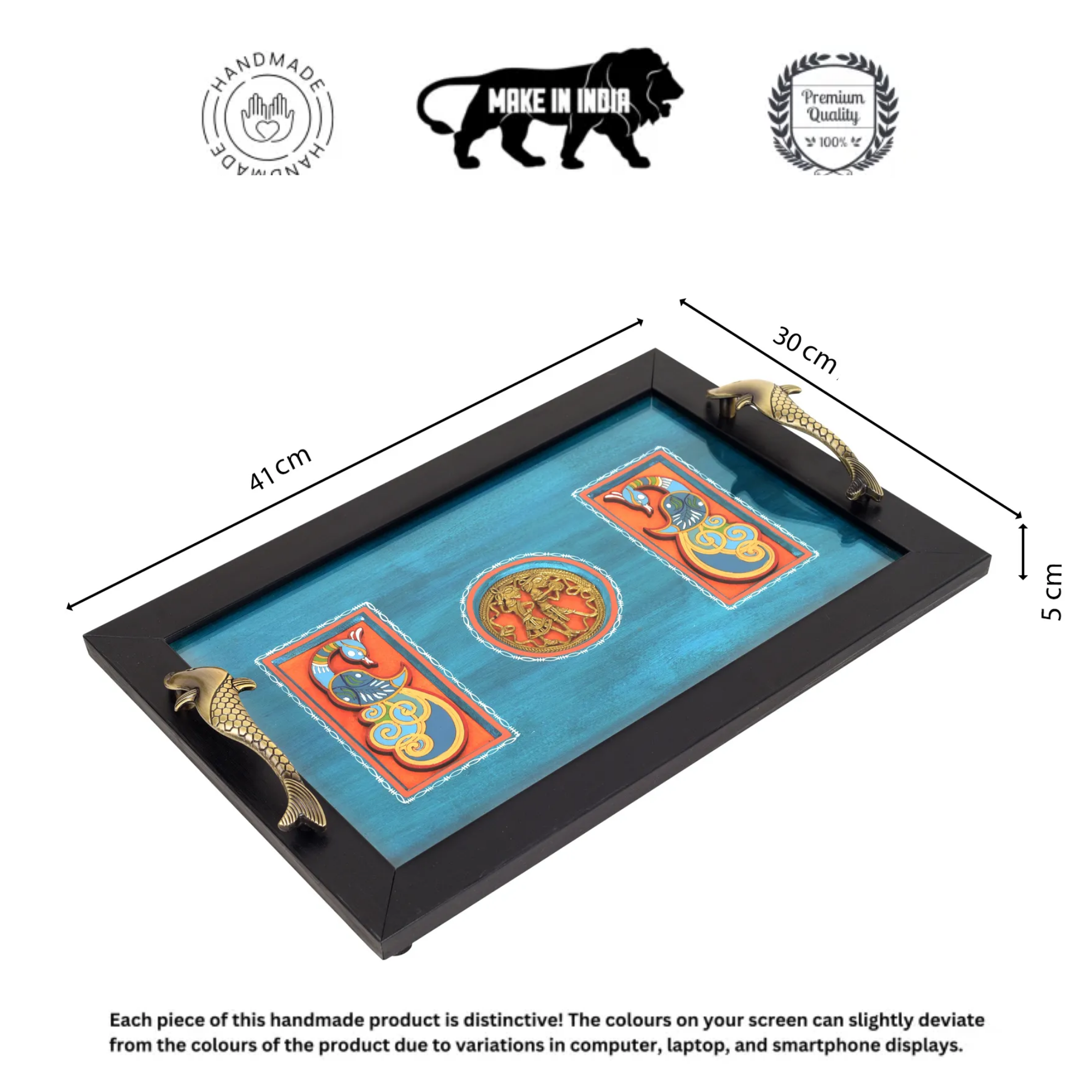 Sapphire Splendor Tray