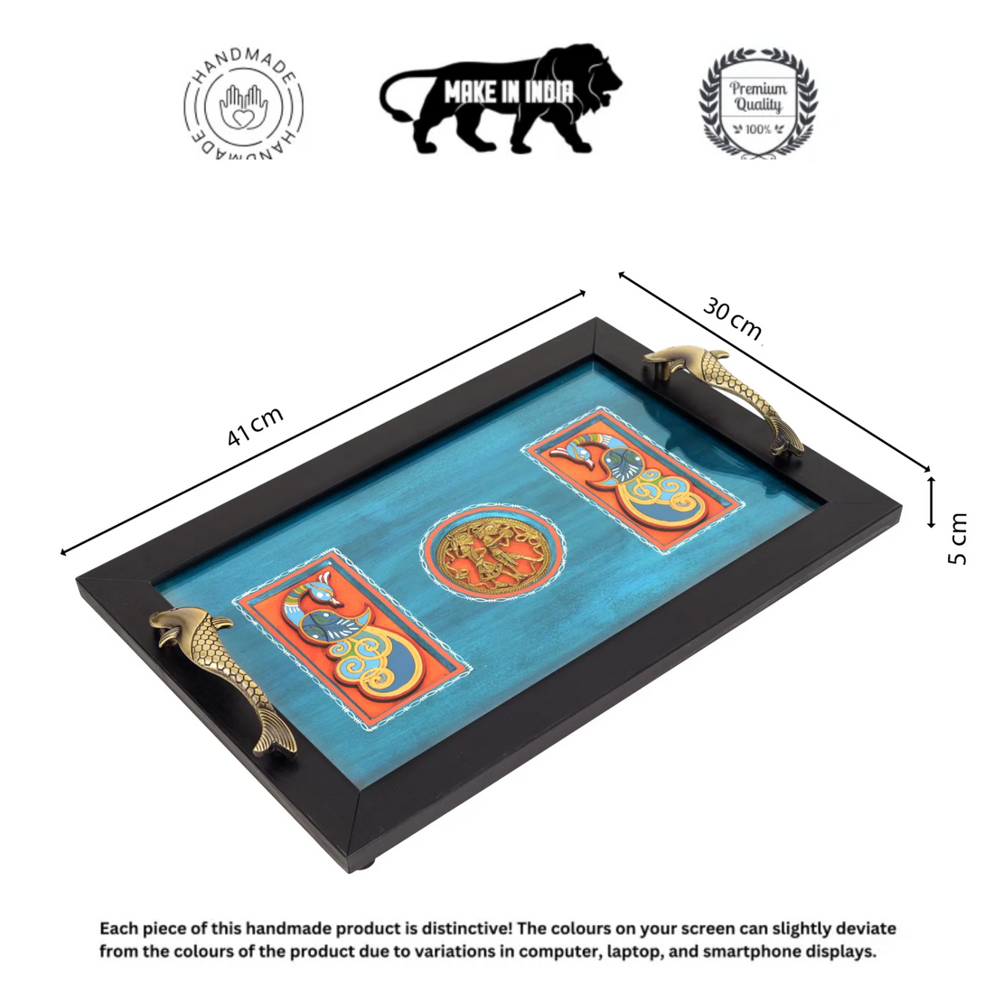 Sapphire Splendor Tray