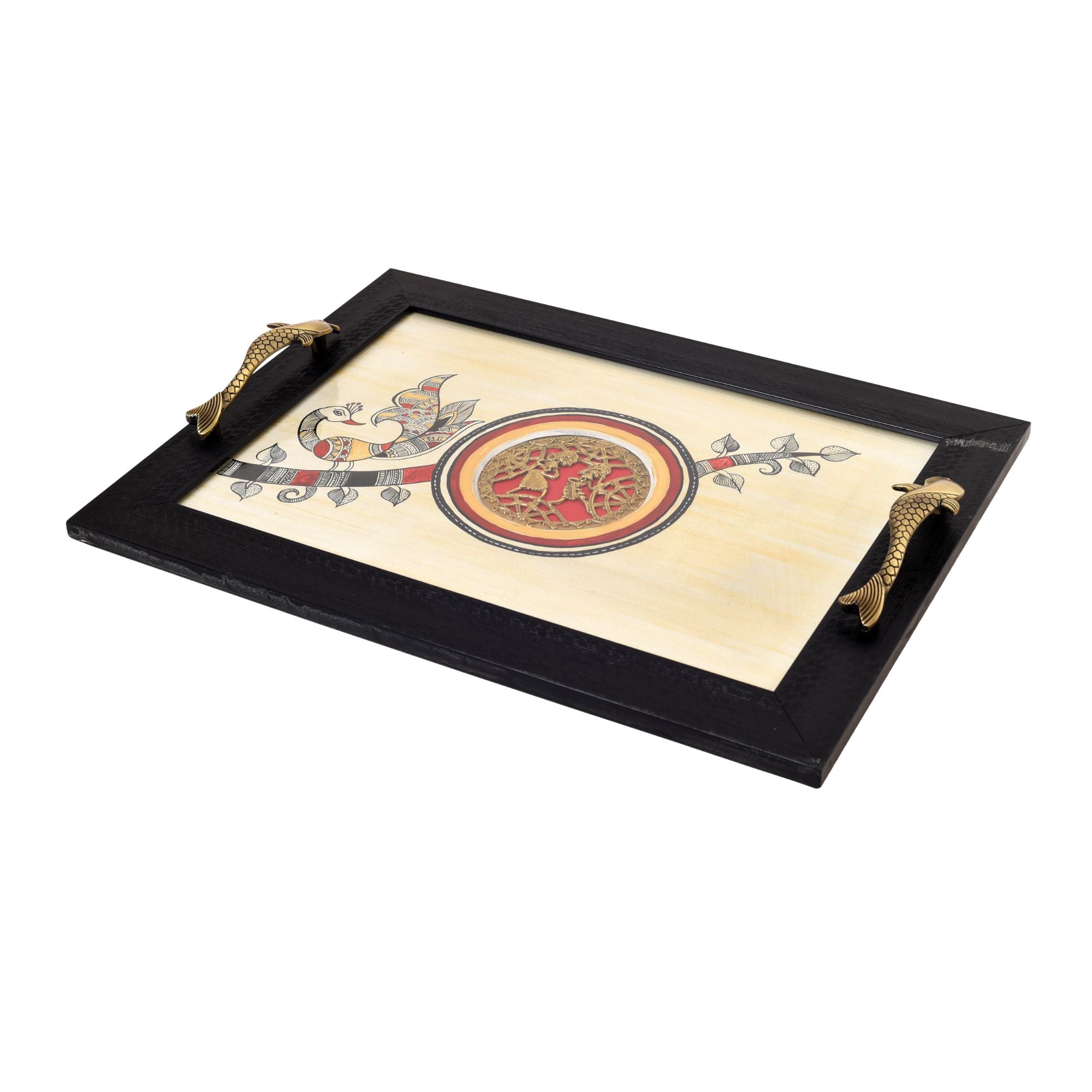 Timeless Elegance Fusion Art Tray