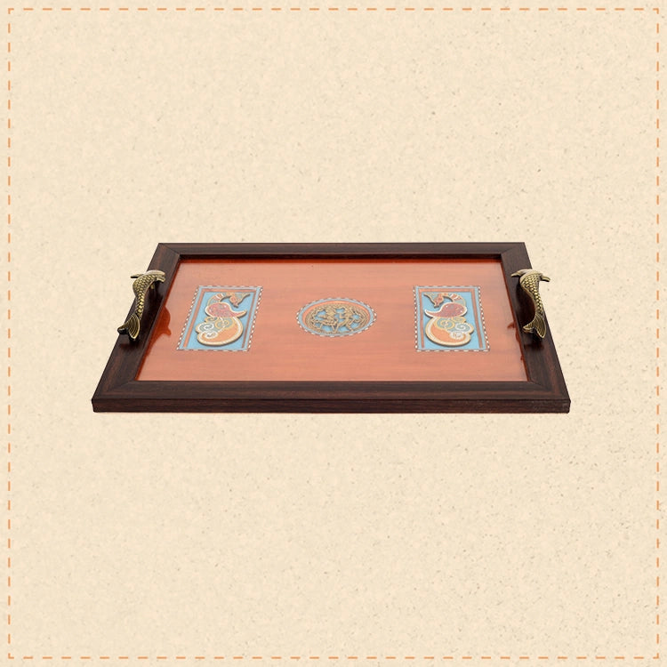 Citrus Plume Tray