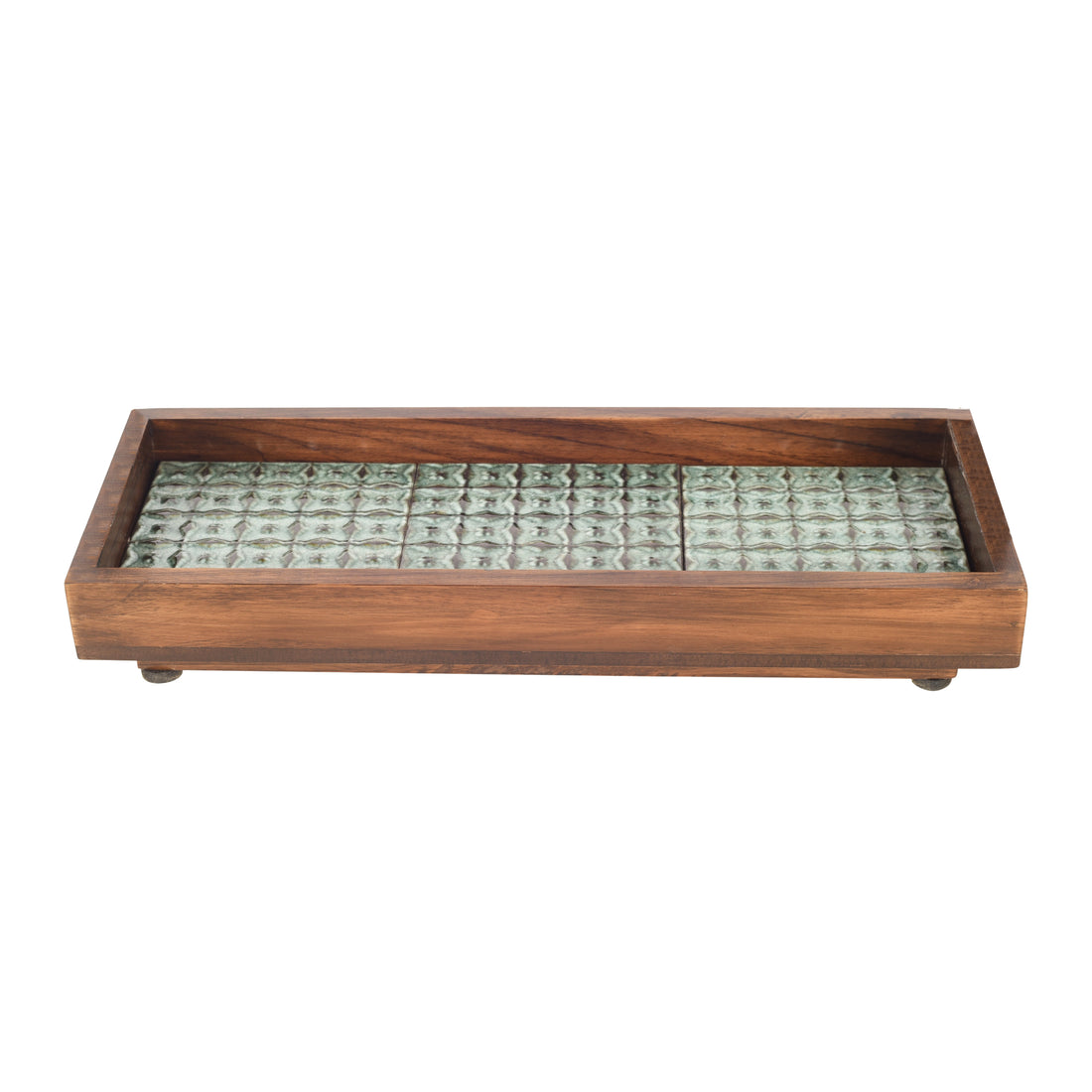 Jade Mosaic Handcrafted Tray