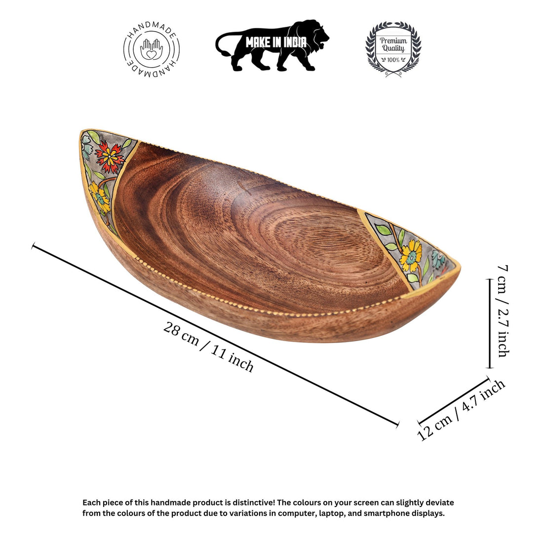 Nautical Delight Wooden Snack Tray