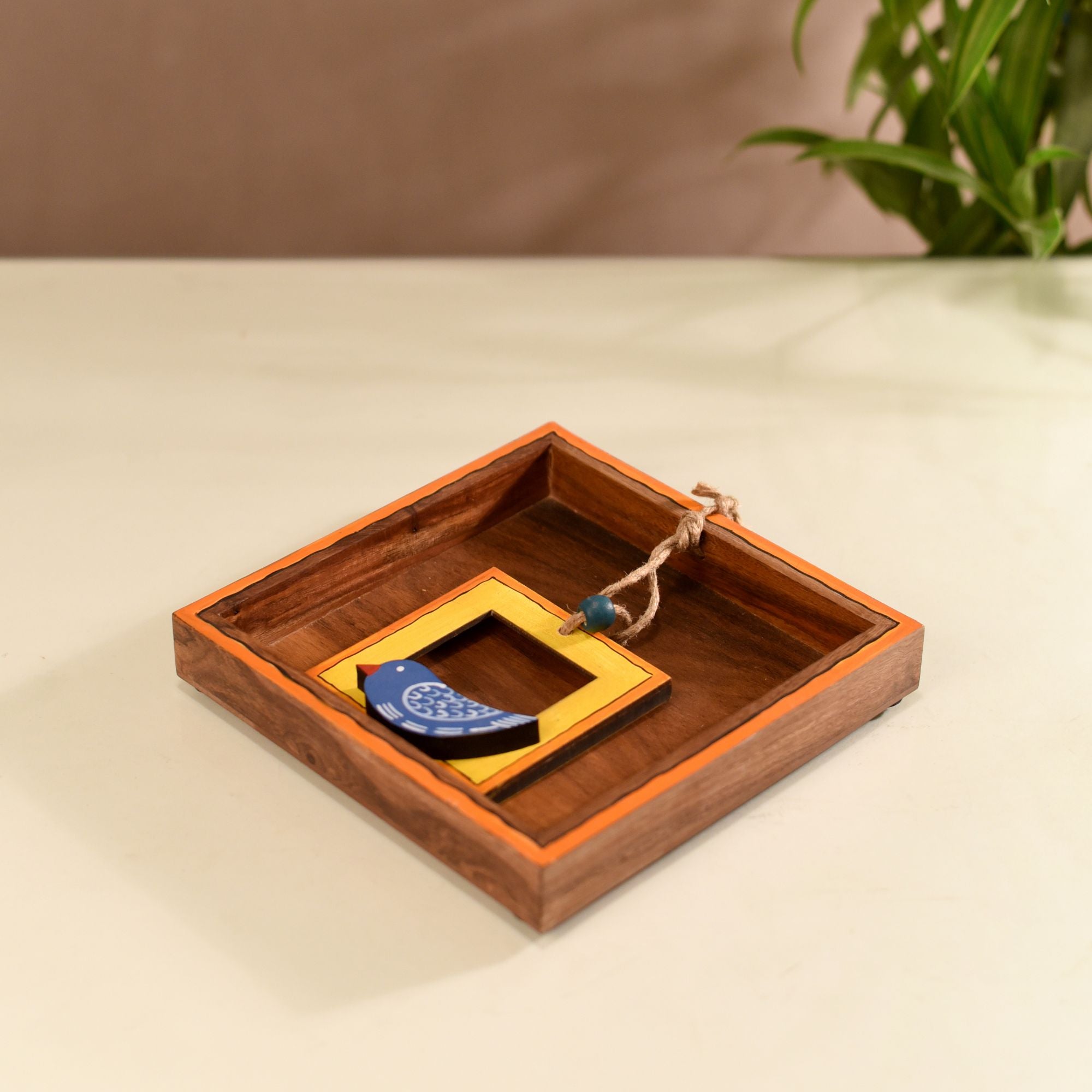Neelam Blue Bird Napkin Holder
