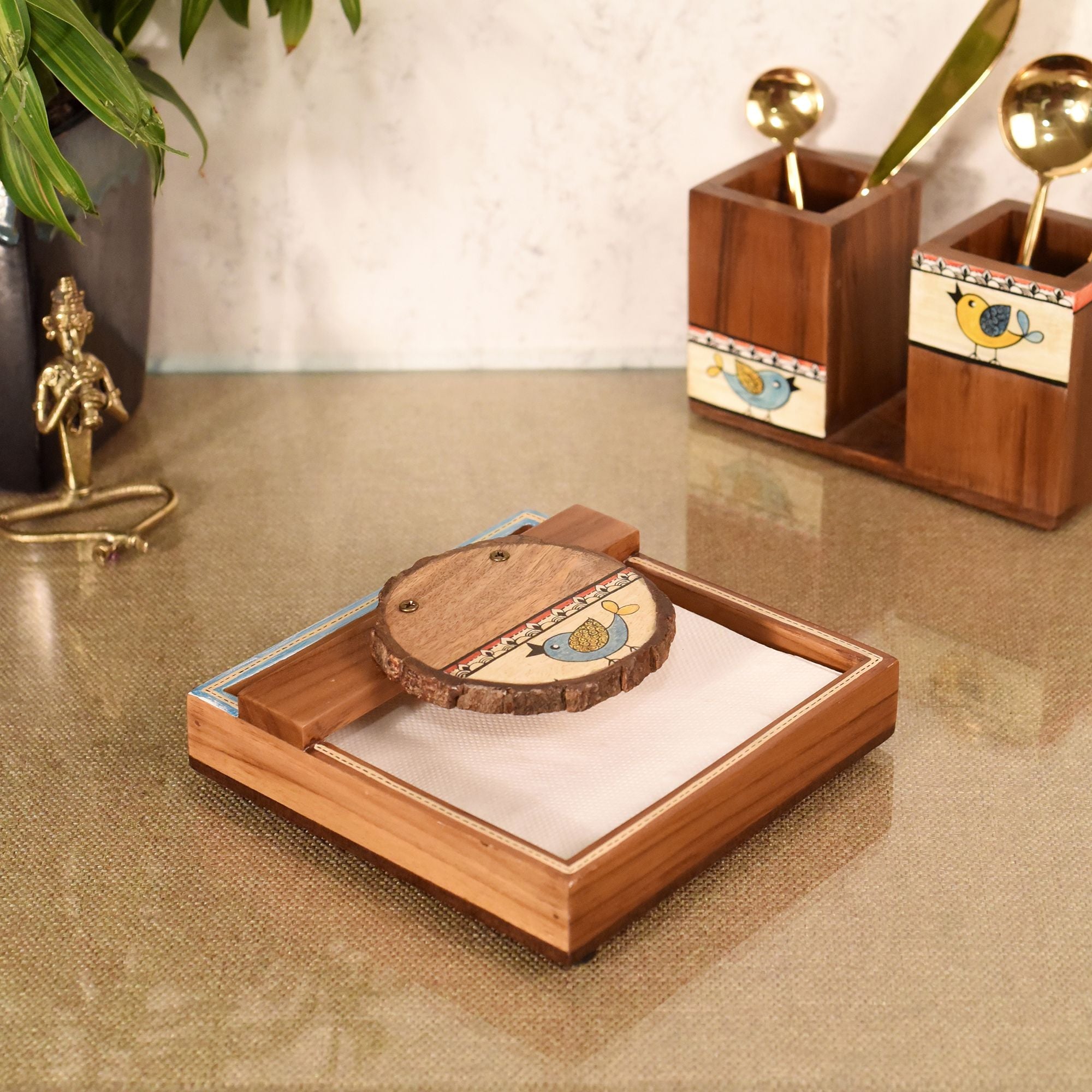 Feathered Haven Tissue Holder