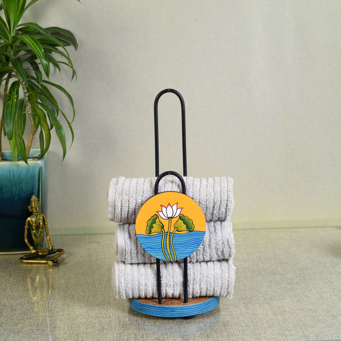 Pichhwai Iteeha Kitchen Roll Holder