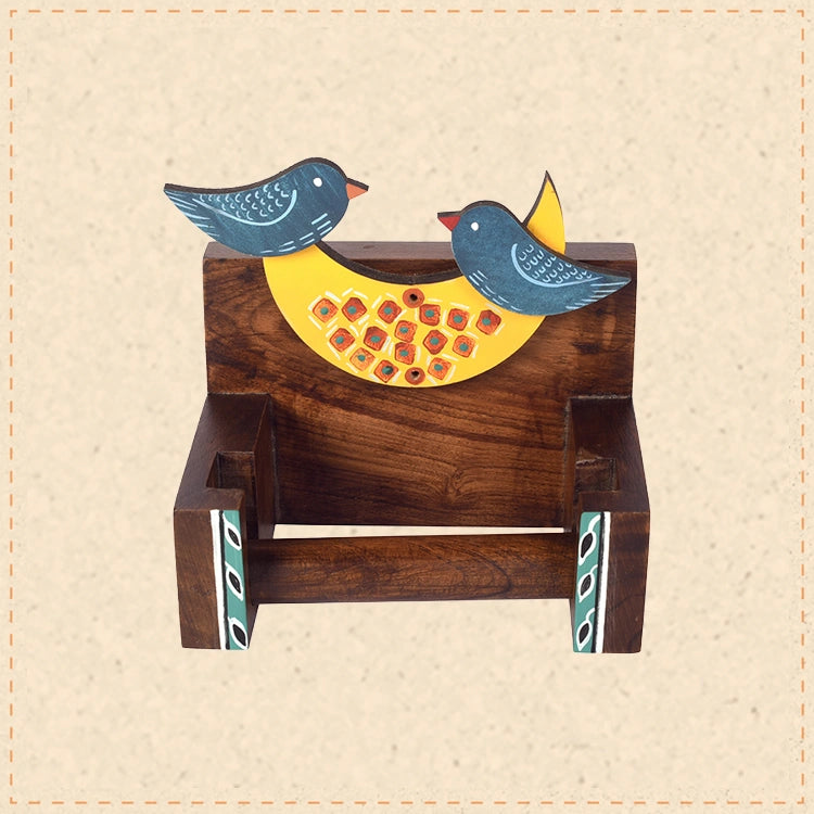 Love Birds Toilet Roll Holder (6x4x6)