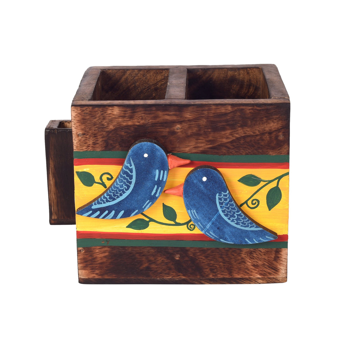 Love Birds Cutlery Holder Small (4.5x4x4)