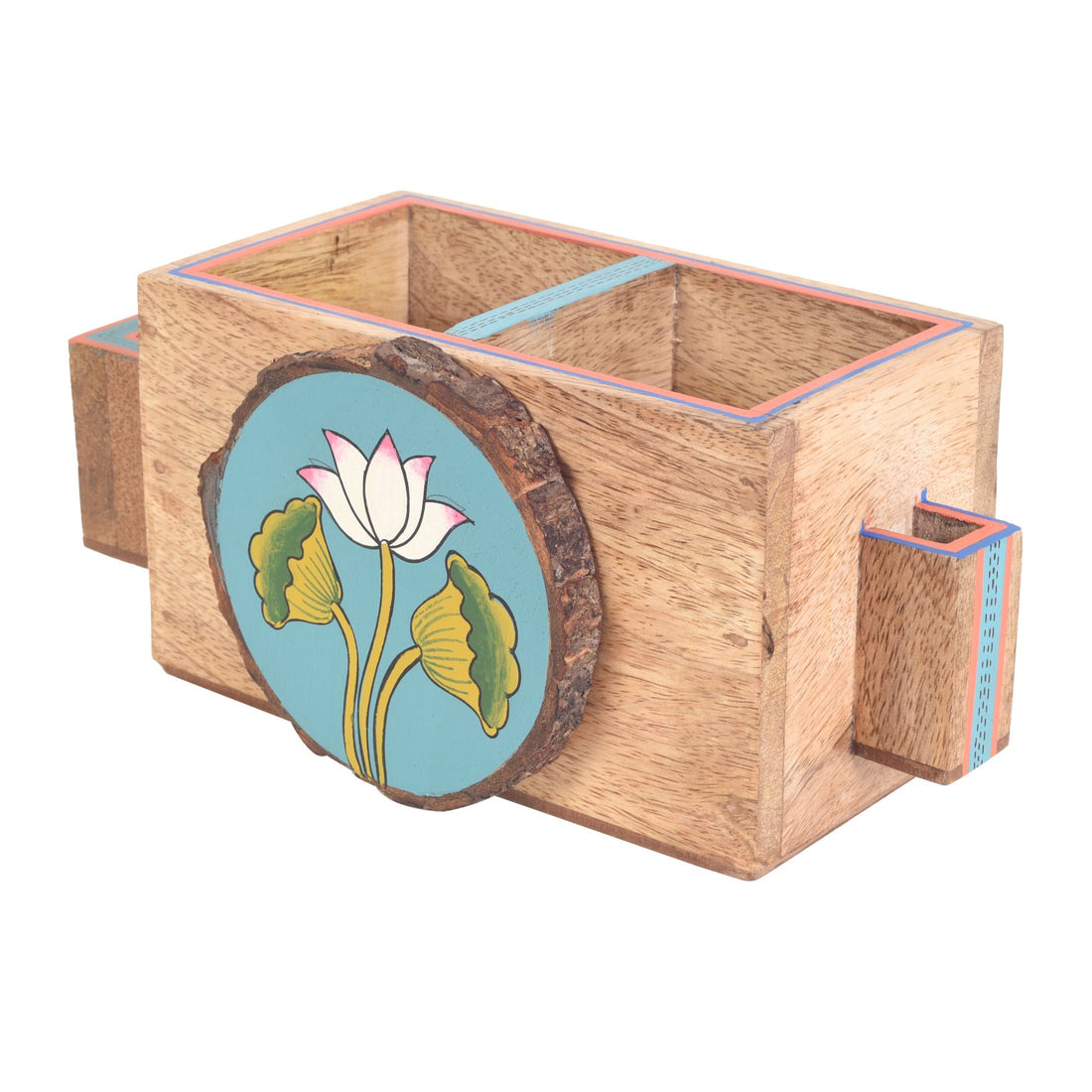 Pichhwai Iteeha Cutlery Holder Box