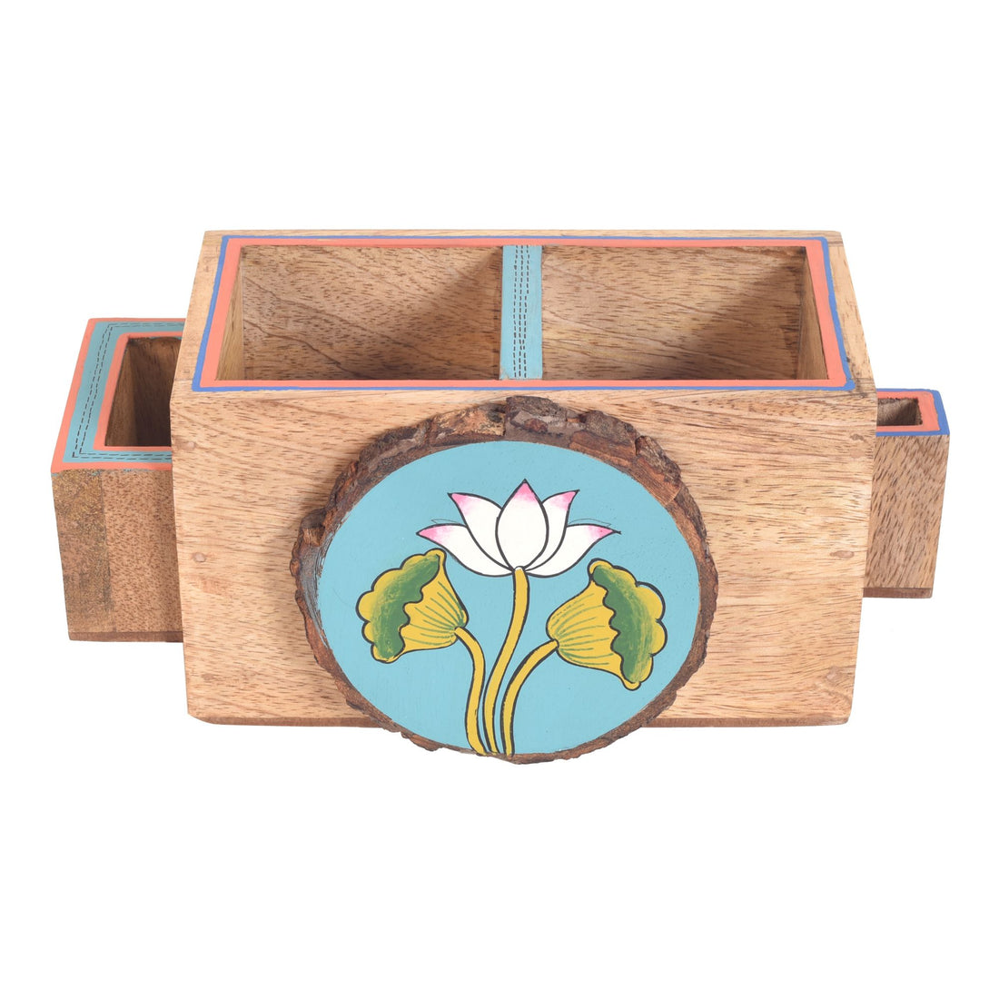 Pichhwai Iteeha Cutlery Holder Box