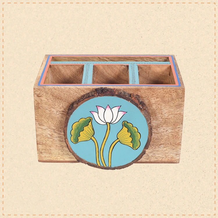 Pichhwai Iteeha Cutlery Storage Box