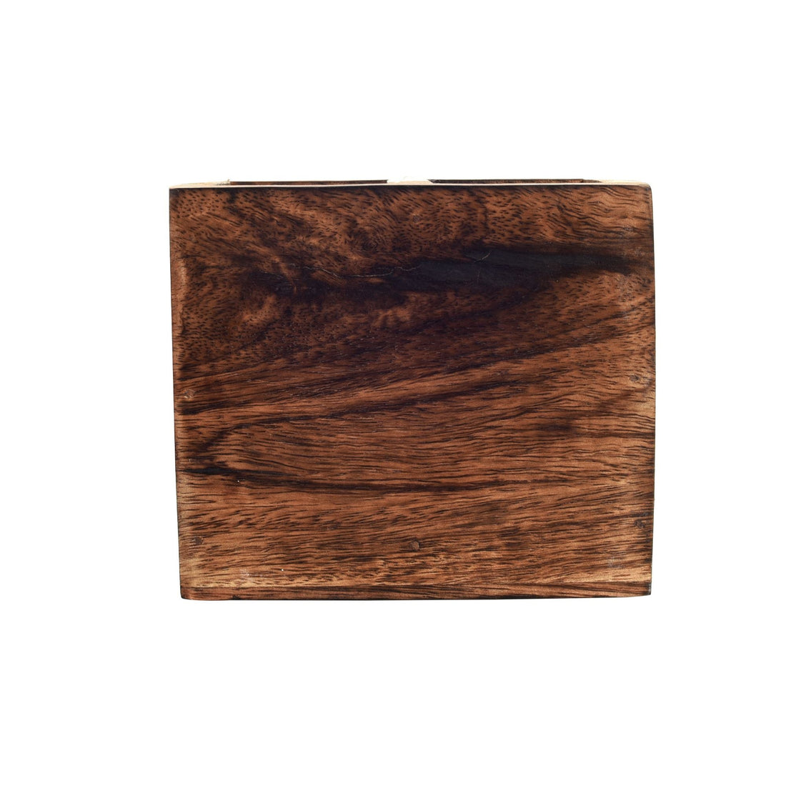 Luna & Leo Hand Painted Wooden Cutlery Holder, Stylish Organizer for Dining Table and Kitchen