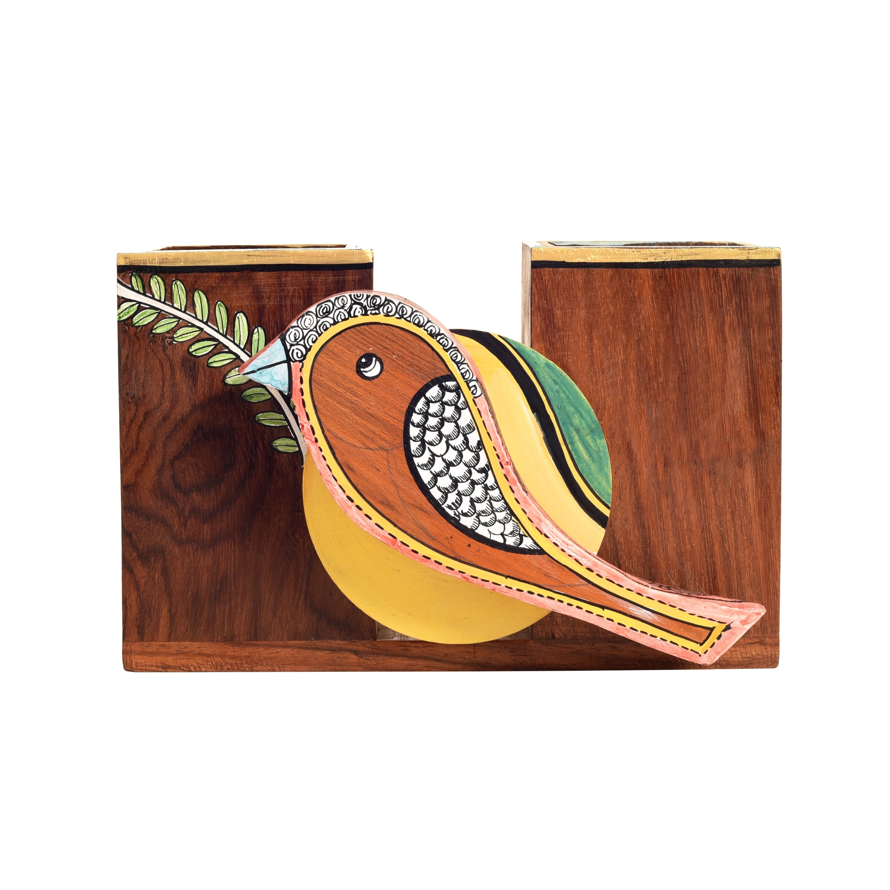 Pihu Cutlery Holder with beautiful Sparrow Motif