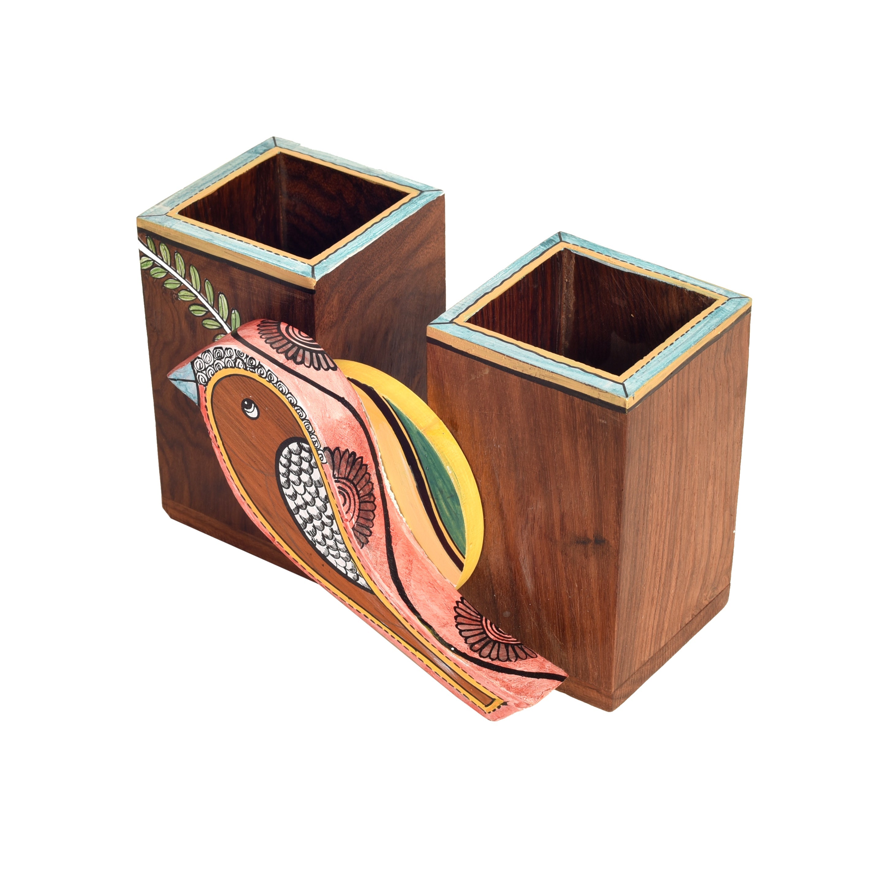 Pihu Cutlery Holder with beautiful Sparrow Motif