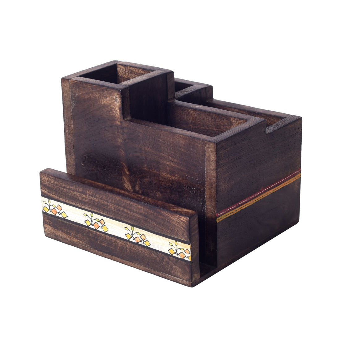 Flowers Of Life Cutlery Holder Box (6x6x5)