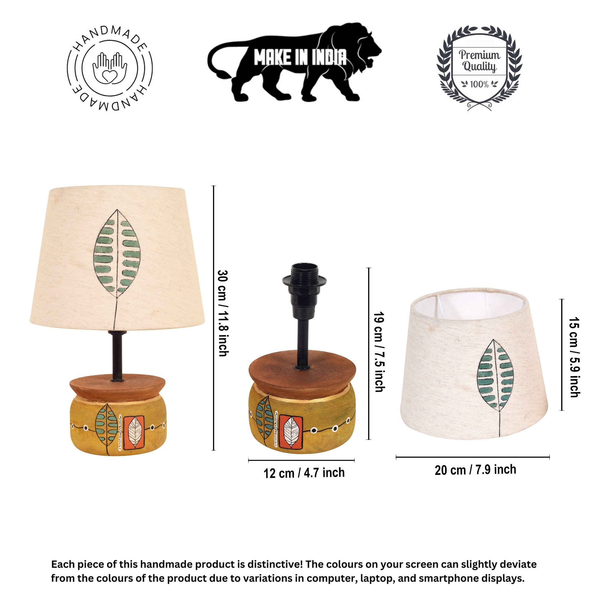 Earthy Glow Table Lamp