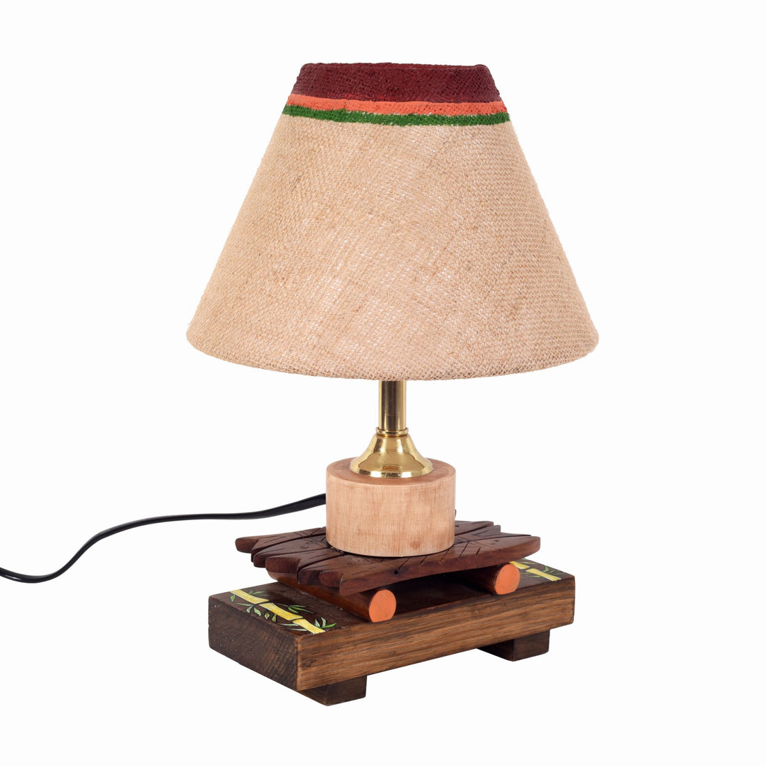 Something's fishy table lamp with shade (8x8x12)