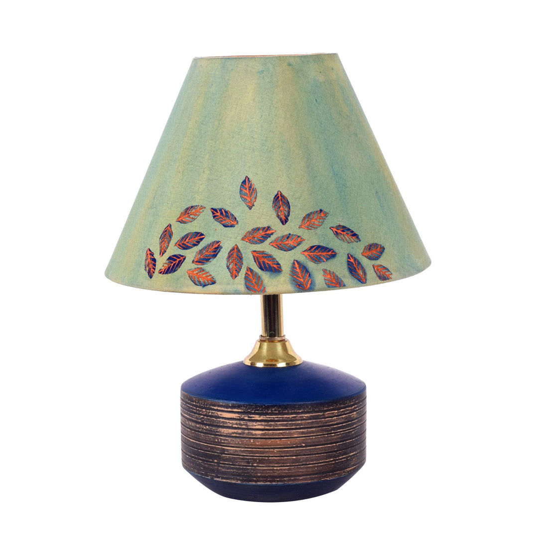 Ocean Mist Terracotta Table Lampshade ( 8x8x12)