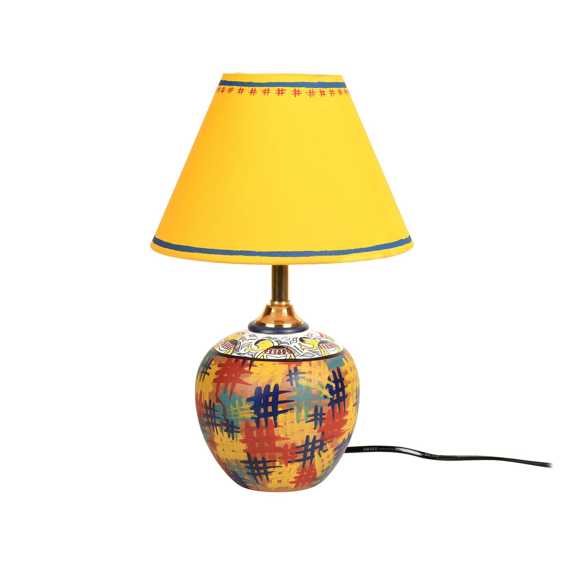 Colour Splash Terracotta Table Lamp (8x12)