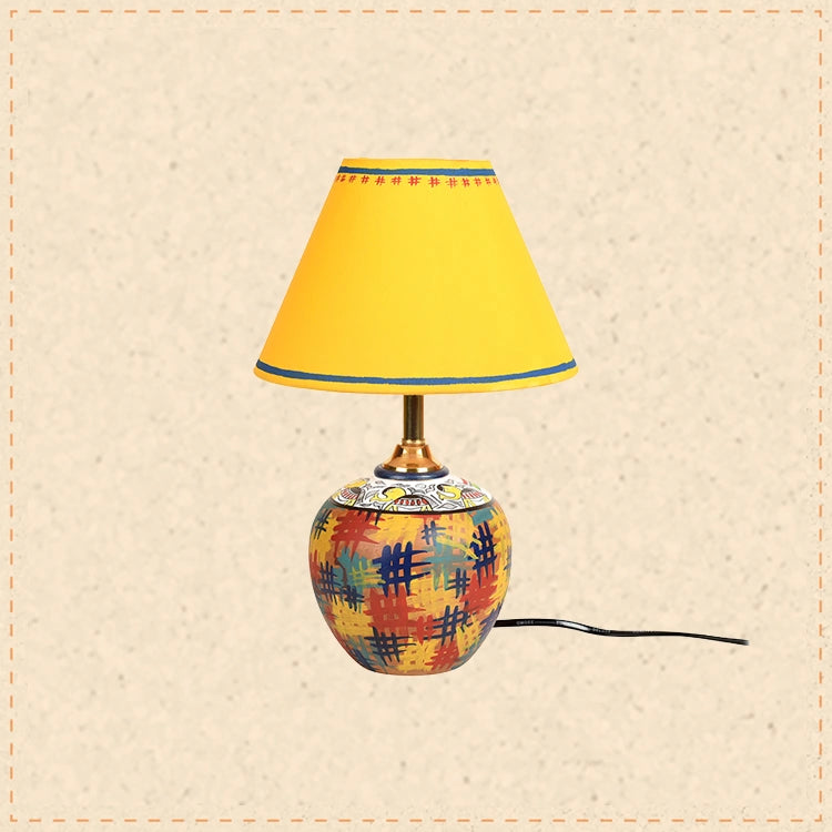 Colour Splash Terracotta Table Lamp (8x12)