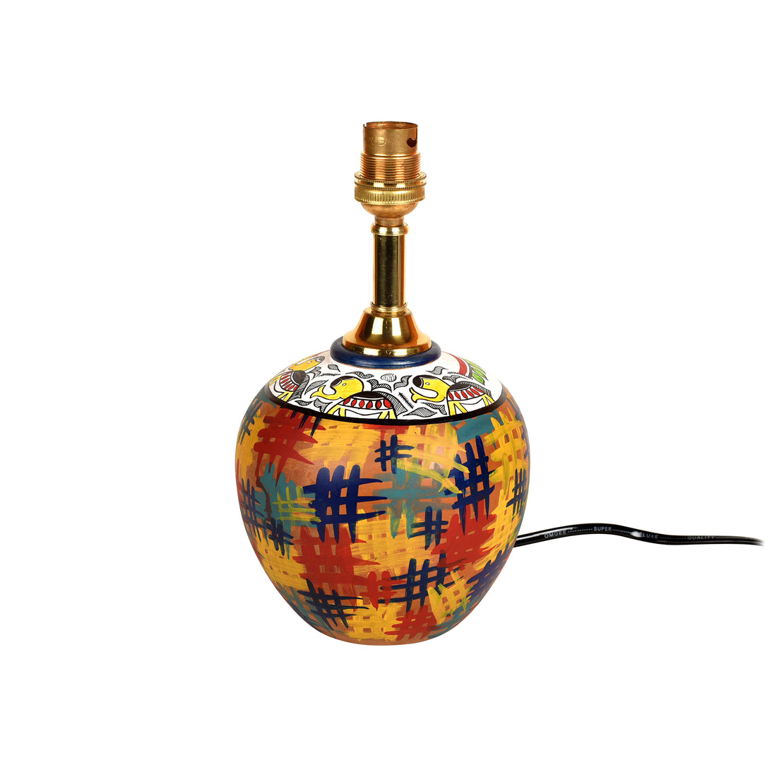 Colour Splash Terracotta Table Lamp (8x12)