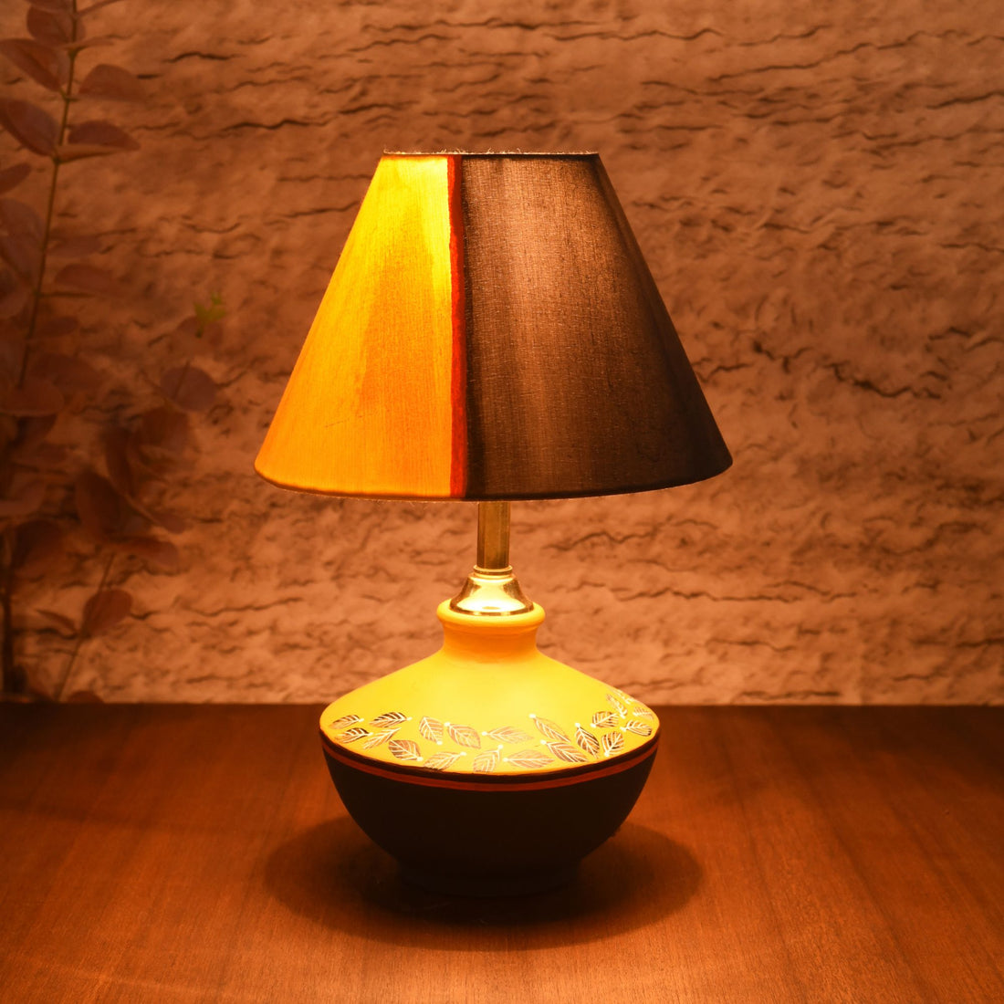 Sunflower Dreams Terracotta Table Lampshade ( 8x8x13)