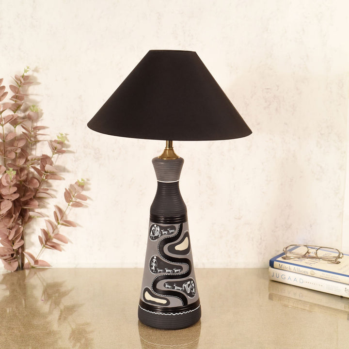 Artistic Noir Table Lamp