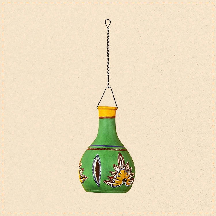 Ruso-D Terracotta Pendant Lamp In Emerald Green