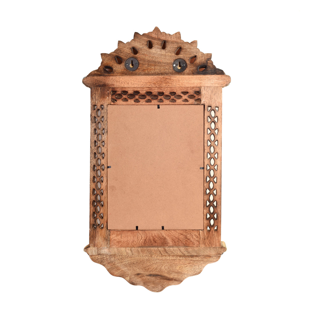 Apratim Mirror with handpainted carvings