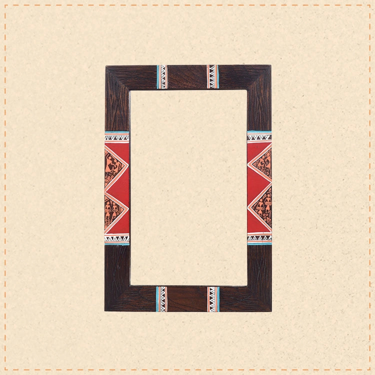 Artistic Reflections Wooden Mirror