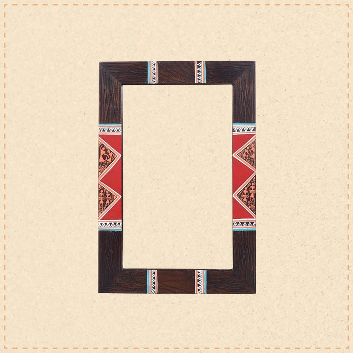 Artistic Reflections Wooden Mirror