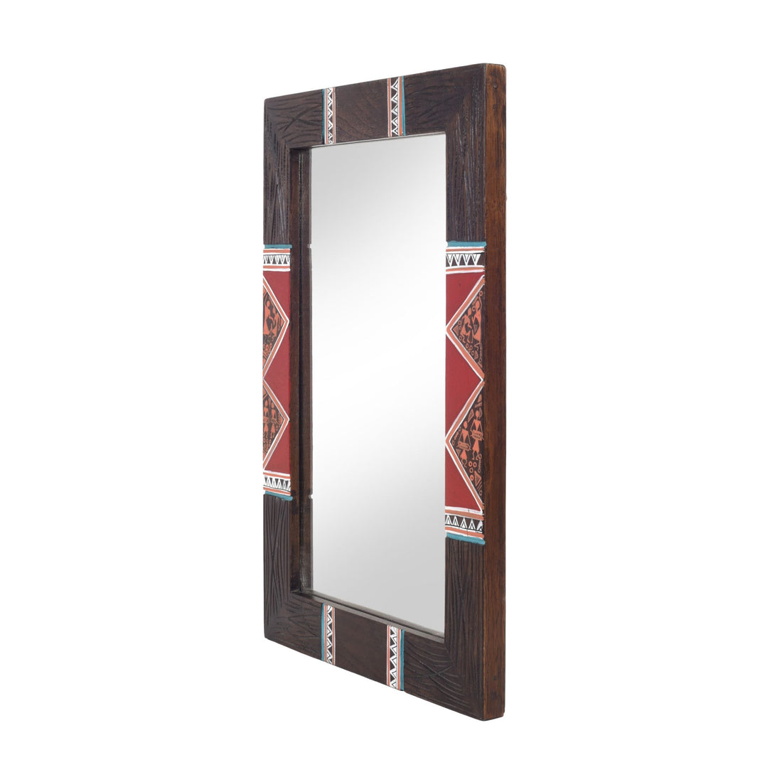 Artistic Reflections Wooden Mirror