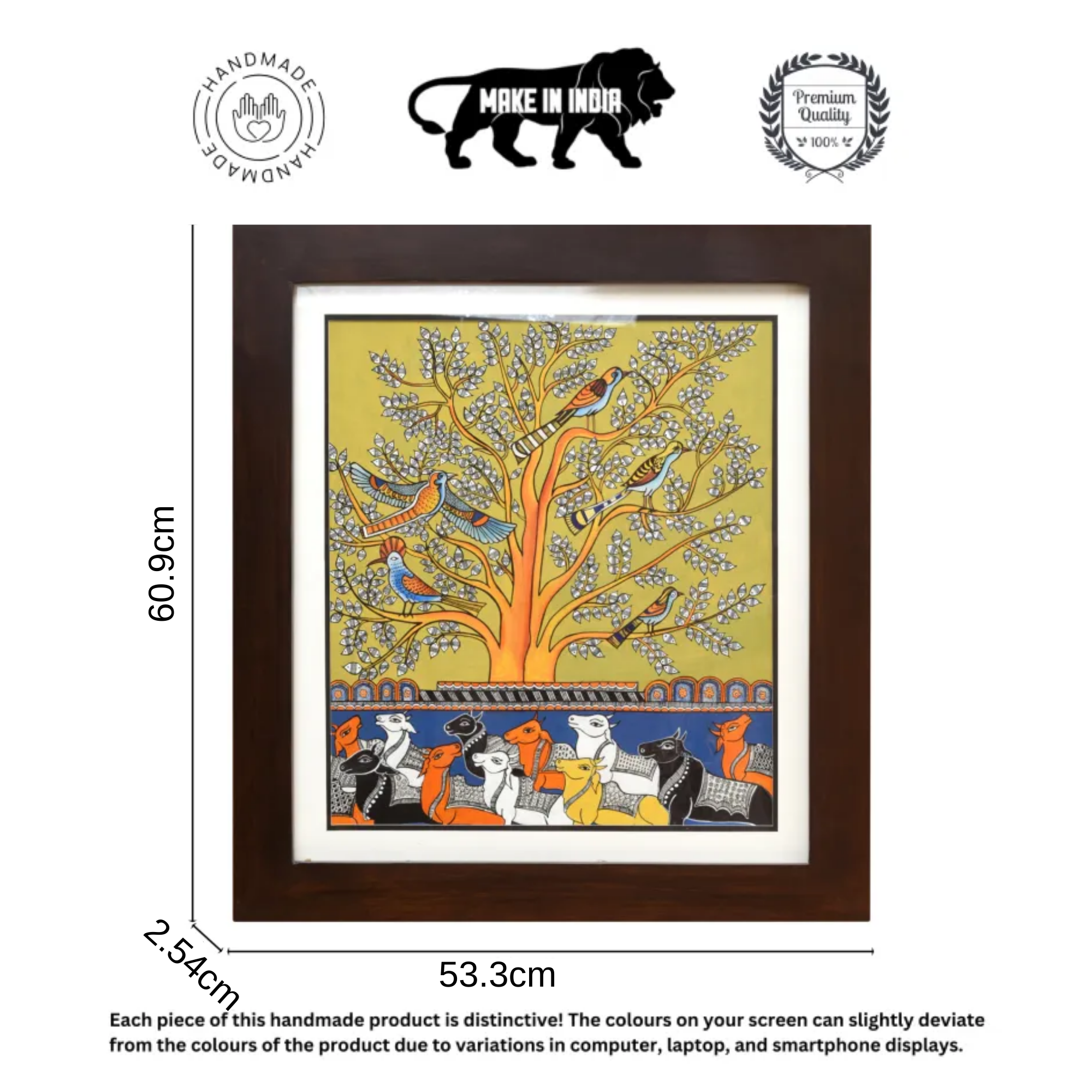 Handpainted Fusions - Pattachitra Art Painting