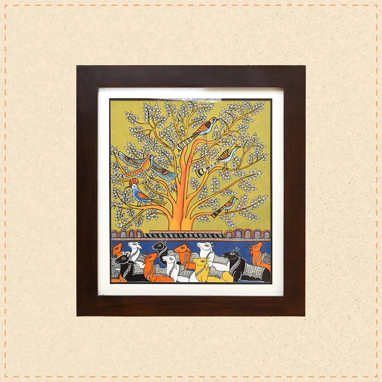 Handpainted Fusions - Pattachitra Art Painting