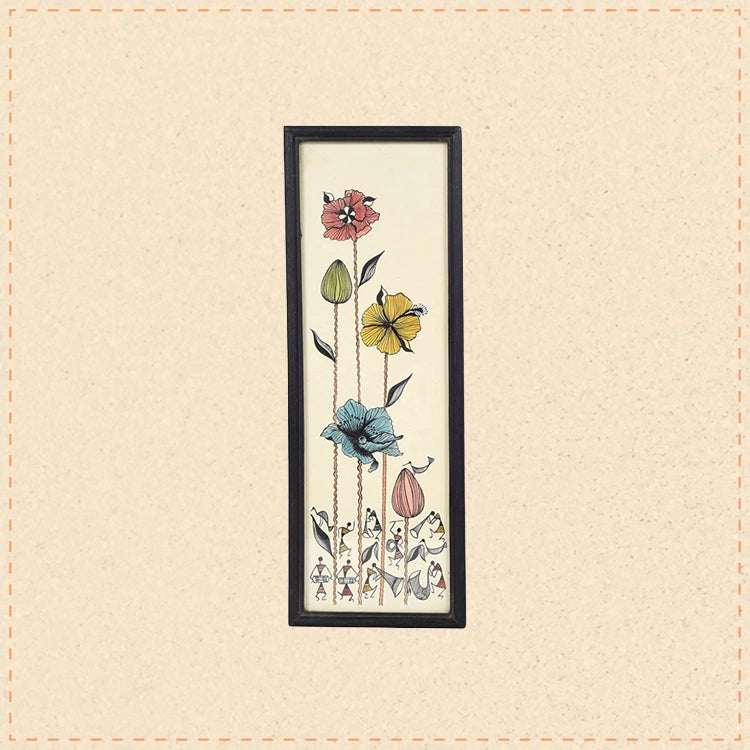 Chromatic Petals Painting