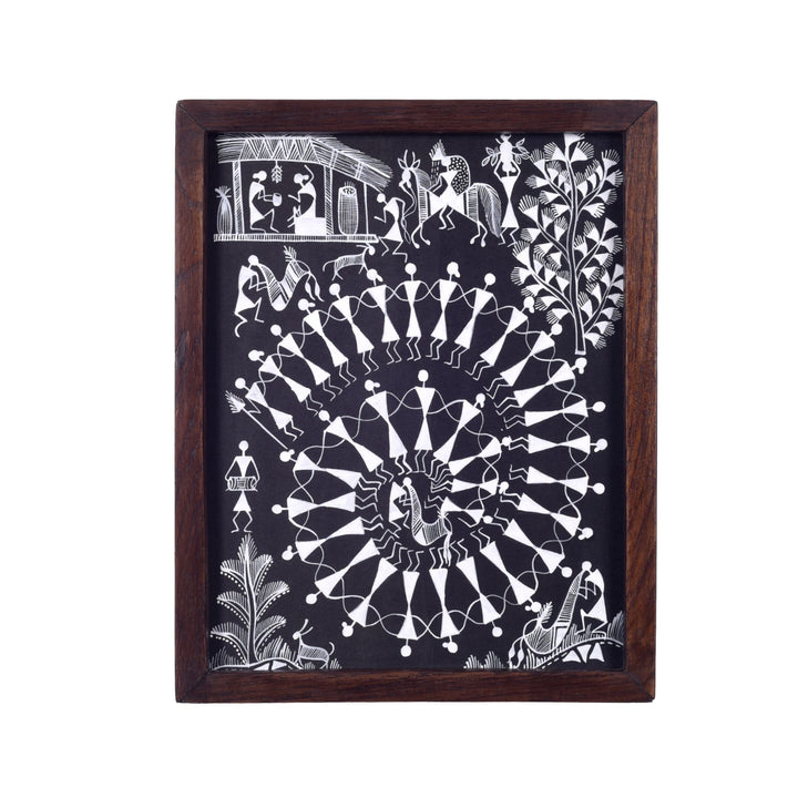 The Life Of Warli Painting  (8x0.5x10)