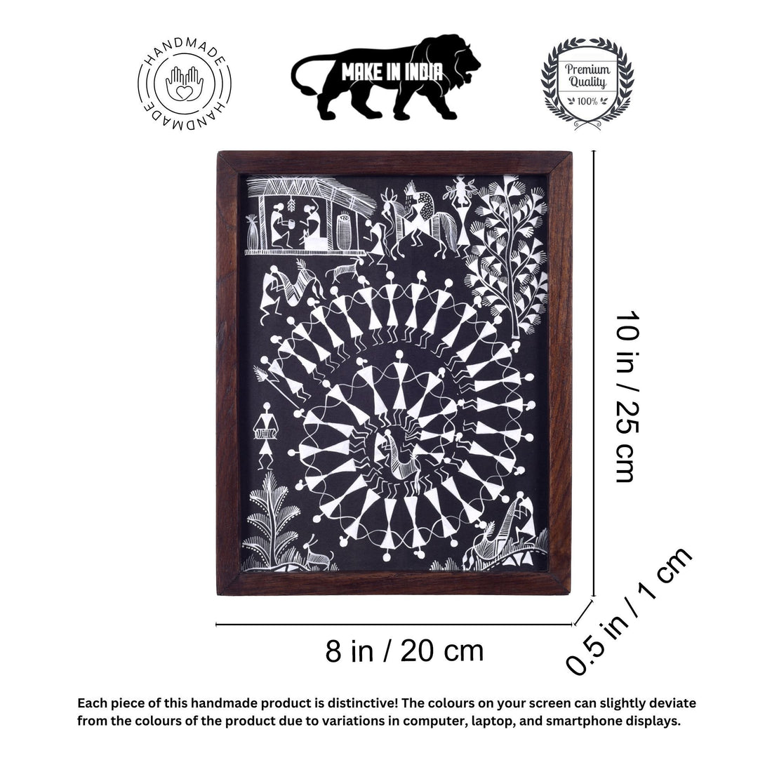 The Life Of Warli Painting  (8x0.5x10)